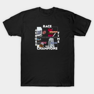 Race Across Time 2022 Champions - VILLAINS! T-Shirt